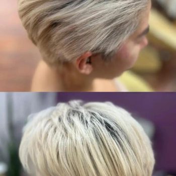 رنگ یخی در رنگ مو ترند امسال