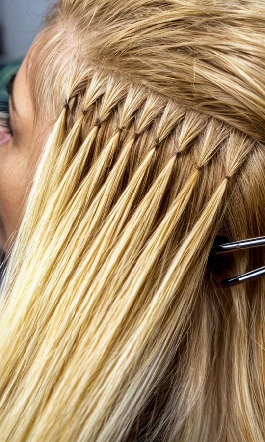 اضافه کردن مو در مدل کلیپسی برای