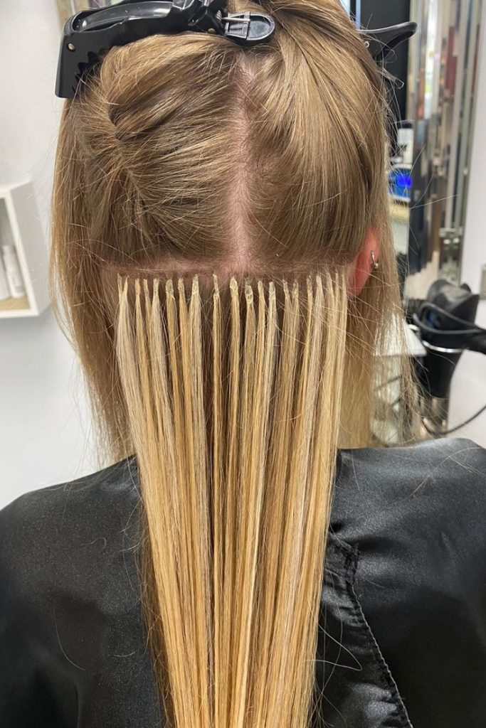 اکستنشن مدل خطی در انواع اکستنشن مو طبیعی چیست