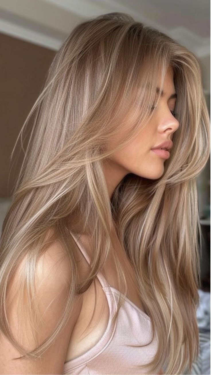 بلوند شنی در رنگ موی تابستانه