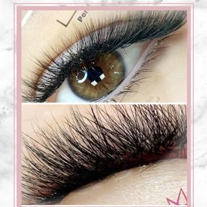 مژه های پر پشت برای بهترین آرایشگاه برای اکستنشن مژه در کرج