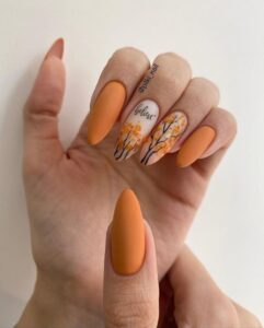 طرح ناخن پاییزی جدید در کرج