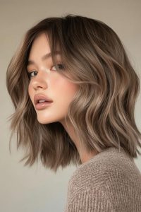 لایت عسلی روشن در بهترین سالن زیبایی برای لایت موی دخترانه در کرج