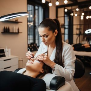 ریمو اکستنشن توسط تکنسین حرفه ای در دلایل ریزش مژه بعد از اکستنشن در کرج